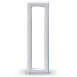 White Rectangle Divider Png 97 PNG image