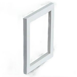White Rectangle Flat PNG Kvm
