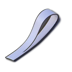 White Ribbon Bookmark Clip Png 36 PNG image