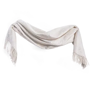 White Scarf Png 05252024 PNG image