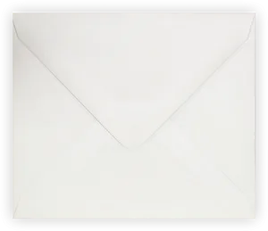 White Sealed Envelope PNG image