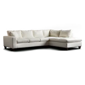 White Sectional Sofa Png 77 PNG image