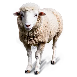 White Sheep PNG Etc