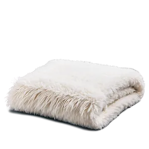 White Sherpa Blanket PNG 06282024