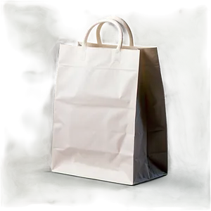 White Shopping Bag Png 4 PNG image