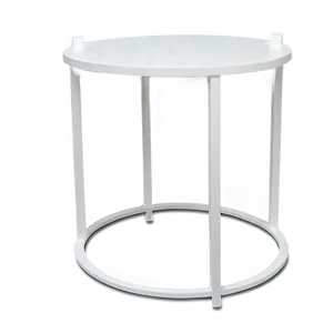 White Side Table Png Llf PNG image