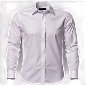 White Slim Fit Shirt Png Lqf58 PNG image