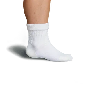 White Slipper Socks PNG Ehq