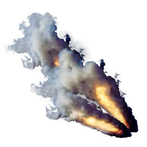 White Smoke Burnout PNG 06132024