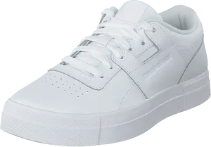 White Sneaker Profile View