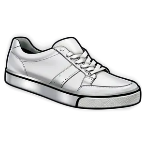 White Sneakers PNG Nhh