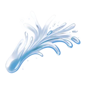 White Splash Drawing PNG 06122024 PNG