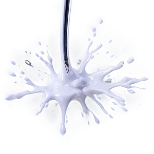 White Splash Drop PNG 21