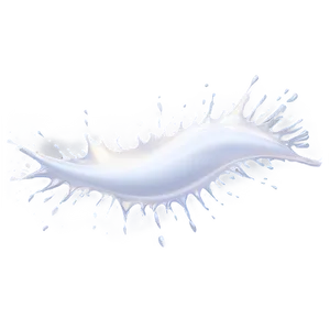 White Splash Outline PNG 37