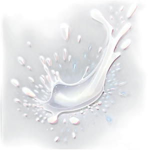 White Splash Shape PNG 06122024