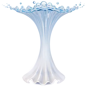 White Splash Wave PNG 90