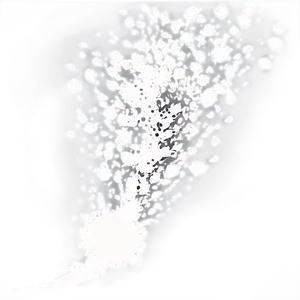 White Splatter Effect For Editors PNG 84 PNG