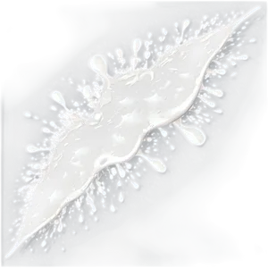 White Splatter Ink Drop PNG 06122024 PNG