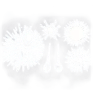 White Splatter On Transparent PNG Flt65