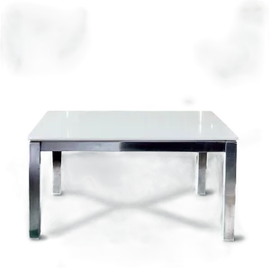 White Square Table PNG 98