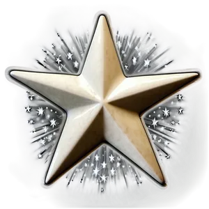 White Star Badge Png 05042024 PNG image