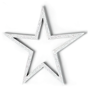 White Star Pattern Png 05042024 PNG image