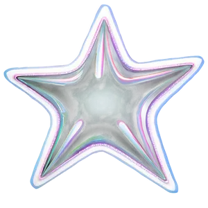 White Star With Rays Png Nmn PNG image