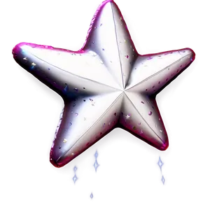 White Star With Twinkle Png Twj PNG image