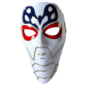 White Superhero Mask PNG Ivv
