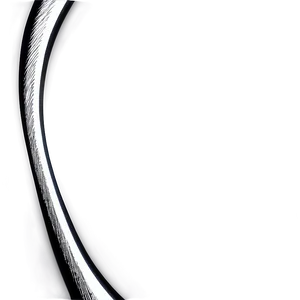 White Swirl Lines PNG Aqf