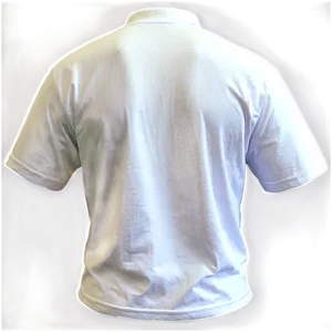 White T-shirt Back View Png Ojg51 PNG image