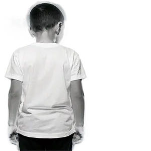 White T-shirt For Kids PNG Fmk