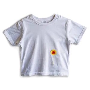 White T-shirt For Summer PNG 05252024 PNG