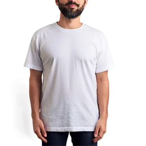 White T-shirt Mockup For Designers PNG Vil