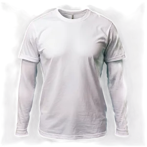 White T-shirt Mockup For E-commerce PNG 06132024 PNG