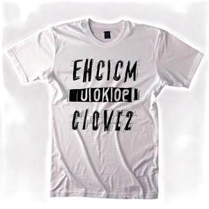 White T-shirt Mockup For Typography PNG Inr77 PNG