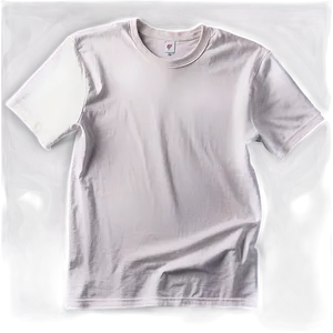 White T-shirt Mockup No Model PNG Edf36 PNG