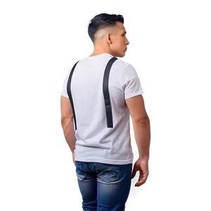 White T-shirt Mockup Side View PNG Yvo73 PNG