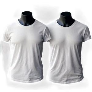 White T-shirt Realistic PNG Psu