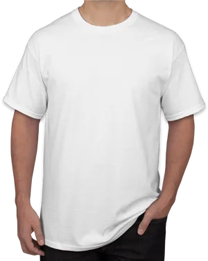 White T Shirtwith World Map Design PNG image