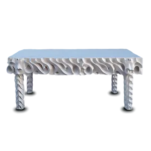 White Table B PNG image