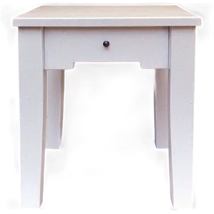 White Table Close-up PNG 06122024 PNG