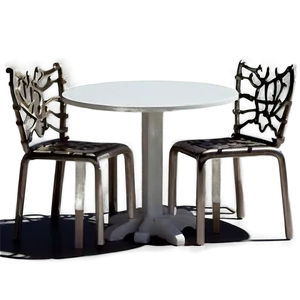 White Table For Four PNG 73 PNG