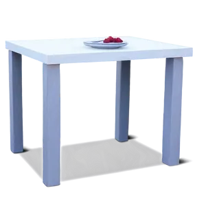 White Table For Two PNG Cyu41 PNG