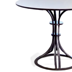 White Table For Two PNG Slr33 PNG