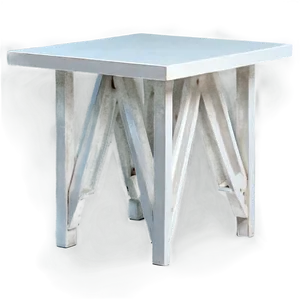 White Table Top View PNG 61 PNG