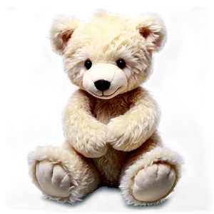 White Teddy Bear PNG Vnp78