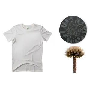 White Tee Mockup PNG 53