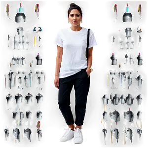 White Tee Street Style PNG 87 PNG