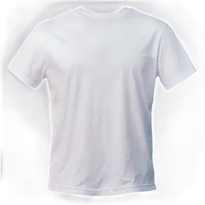 White Tee Top View PNG 06272024 PNG
